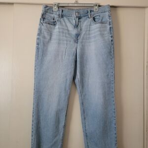 Classic Light Blue Straight Leg Women's Jeans